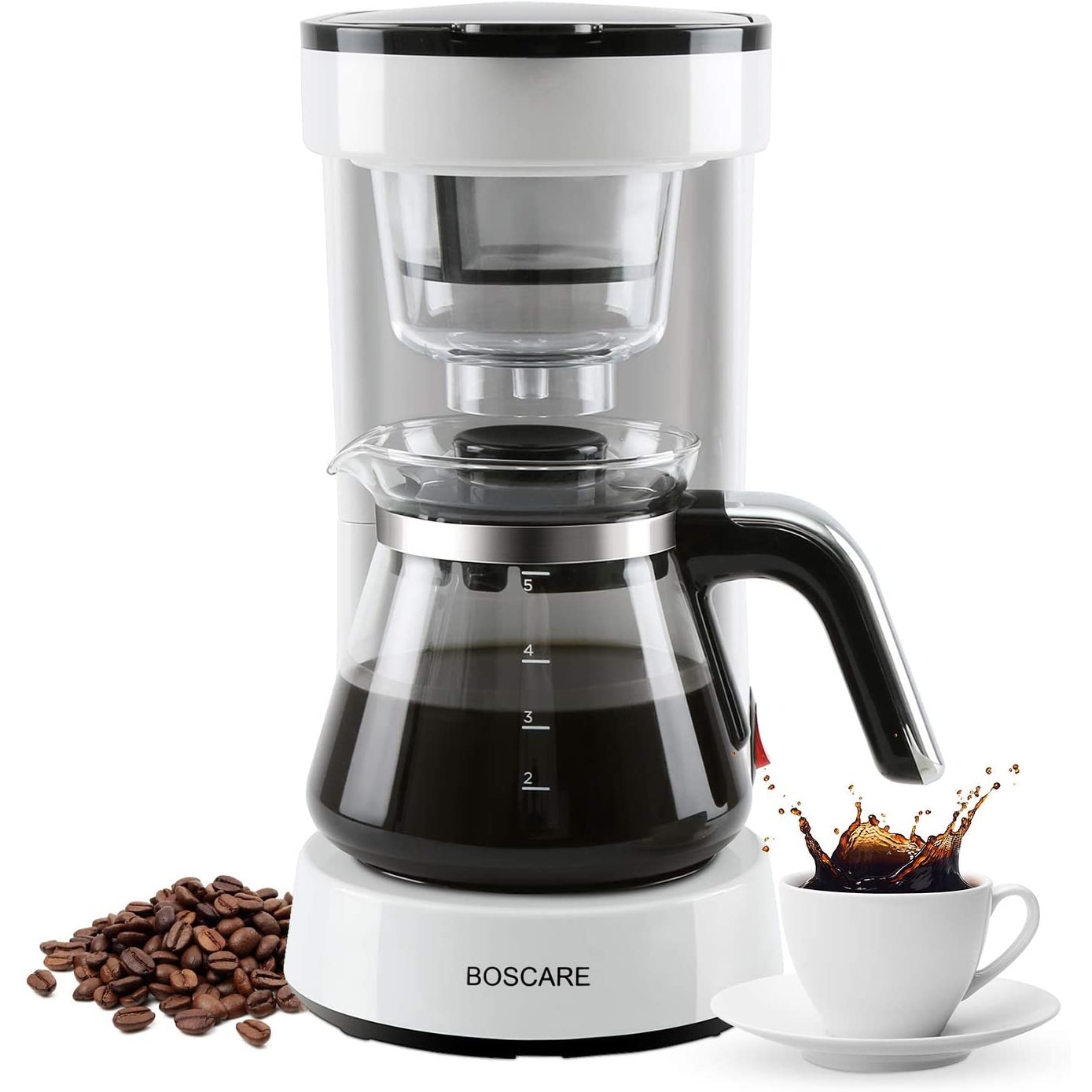 BOSCARE 5 Cups Coffee Maker Compact Drip Coffeemaker, - Bed Bath & Beyond -  34935778
