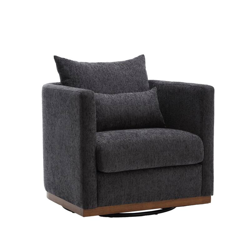 360 degree rotating bucket chair Round casual sofa chair