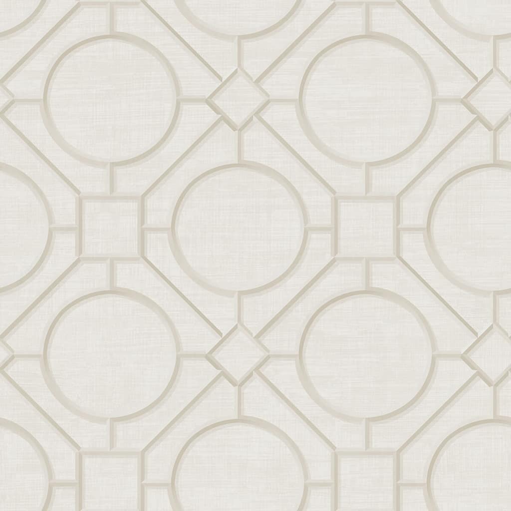 Seabrook Designs Koi Silk Road Trellis Unpasted Wallpaper