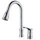 preview thumbnail 1 of 22, Karran Hillwood Single-Handle Pull-Down Sprayer Kitchen Faucet Chrome