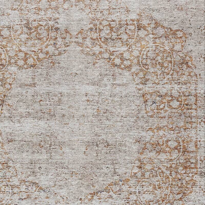 HomeRoots Oriental Traditional Rectangle Outdoor Rug