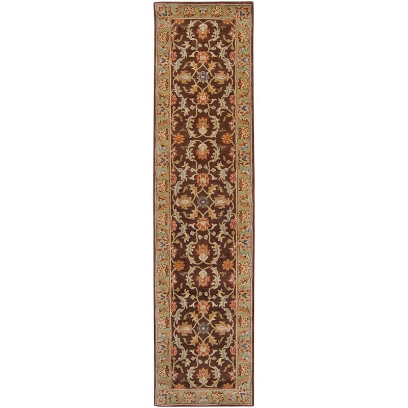 Artistic Weavers Coliseum Hand Tufted Traditional Border Wool Area Rug