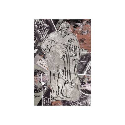 Graffiti Sculpture VI (24 x 36) Canvas Art Print