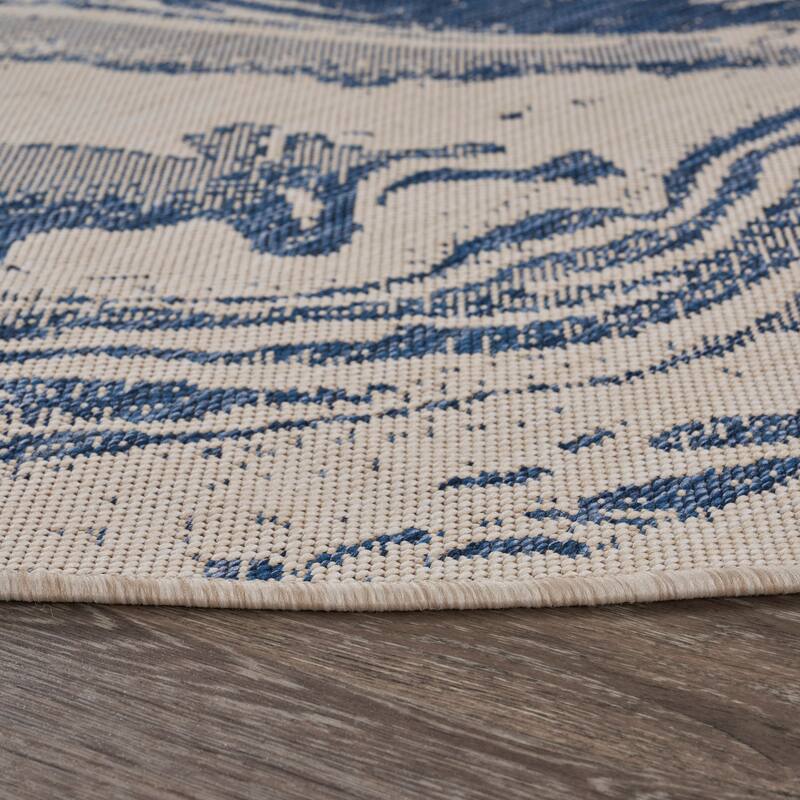 Sevita Abstract Oasis Indoor Outdoor Rug