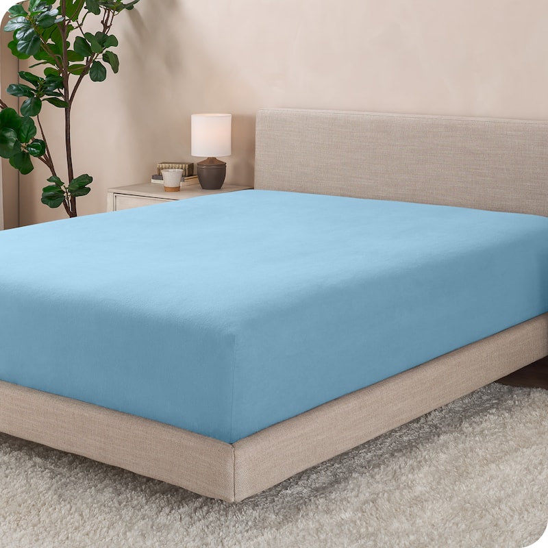 Bare Home Polar Fleece Fitted Bottom Sheet