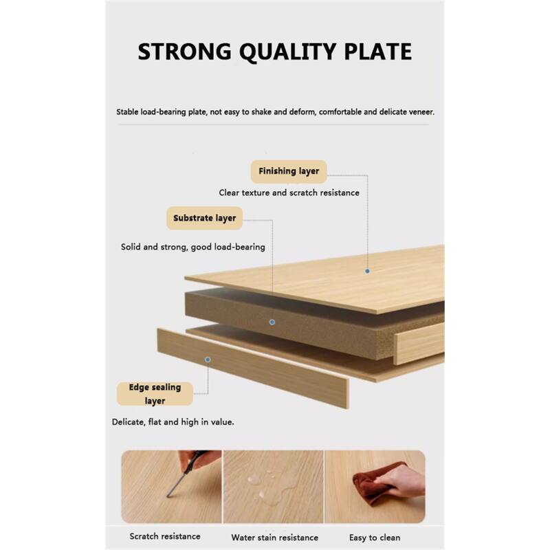 Modern Double Computer Desk with Thickened U-Shaped Frame