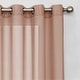 preview thumbnail 33 of 33, Eclipse Liberty Light-filtering Sheer Single Curtain Panel