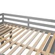 preview thumbnail 26 of 43, Low Study Full Loft Bed with Rolling Portable Desk