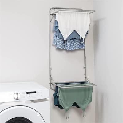 Over The Door Two-Tier Drying Rack - Space Saver