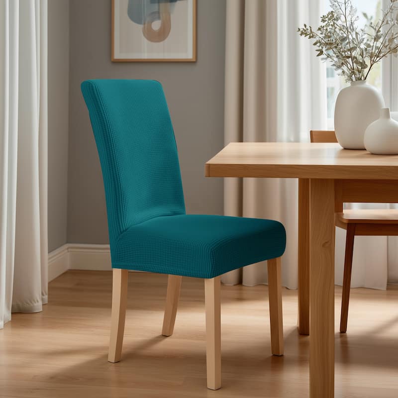 Deconovo Universal Soft Stretch Chair Slipcovers Set of 6