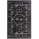 preview thumbnail 7 of 28, SAFAVIEH Vintage Distressed Boho Foline Oriental Rug 2'3" x 3'9" - Black/Light Grey - Rectangle