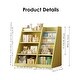 preview thumbnail 23 of 21, Kids Bookshelf and Toy Storage Organizer with Adjustable Shelves for Playroom, Nursery, and More