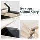 preview thumbnail 11 of 11, Priage by ZINUS slate black Upholstered Platform Bed Frame