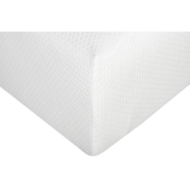 Bree 10 Inch Plush XL Twin Size Mattress with Gel Foam, Aloe Vera Infused