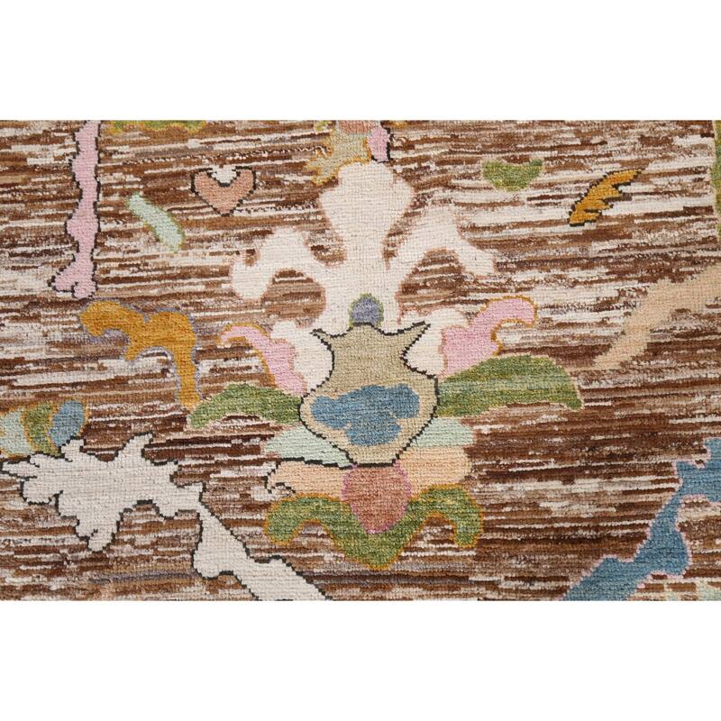 Vegetable Dye Traditional Ziegler Oriental Area Rug Wool Hand-knotted - 8'2" x 9'9"