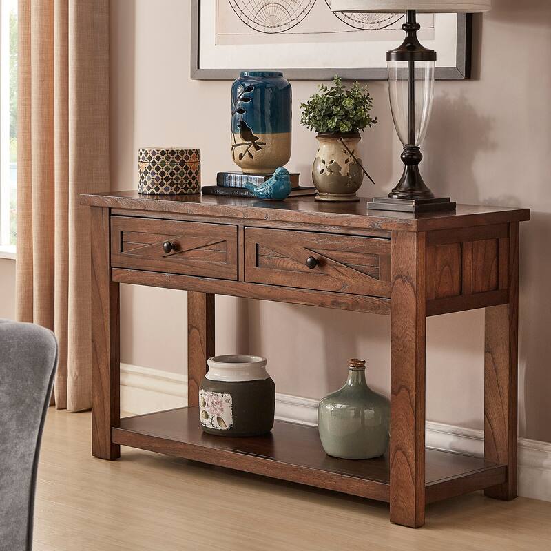 Sheldon Barn Door Coffee Table or Table Set by iNSPIRE Q Classic
