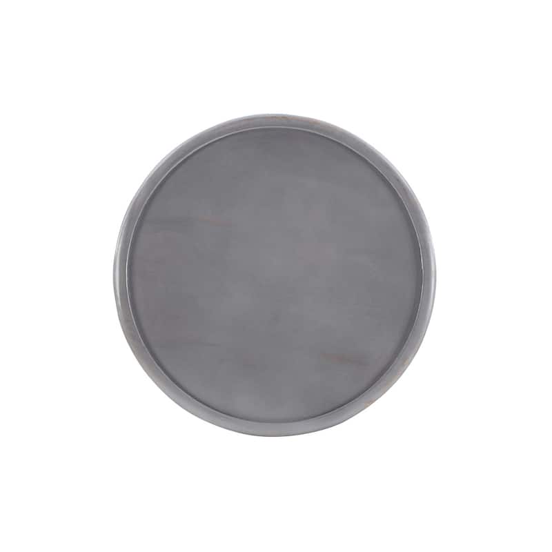 Linon Jennifer Boho Round Side Table