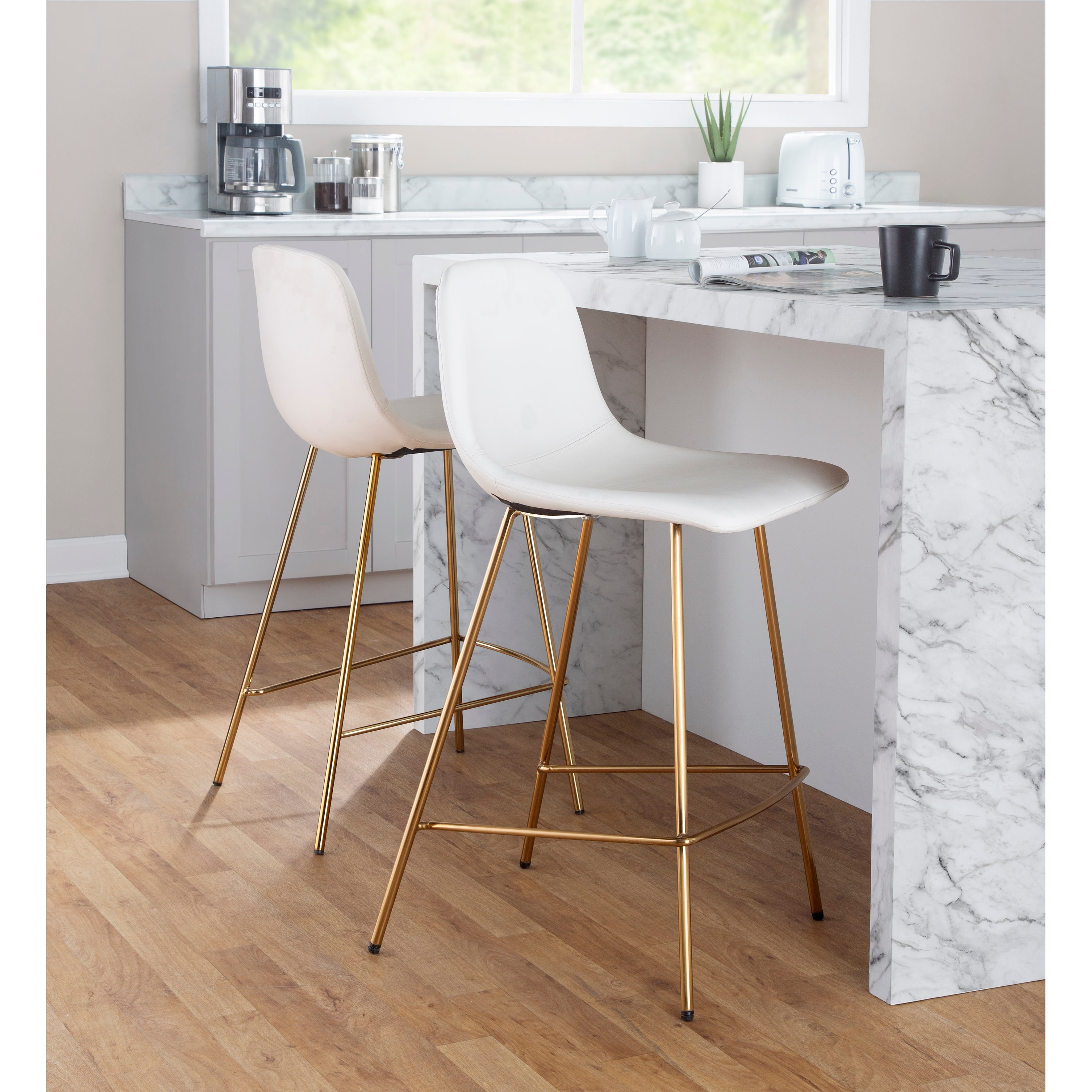 Silver leg bar stool deals