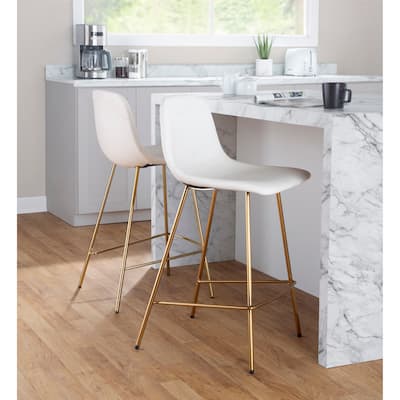 Silver Orchid Riona Counter Height Bar Stool - Set of 2