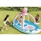 preview thumbnail 5 of 3, Friendly Octopus Inflatable Play Center W/ Water Slide, Kids Ages 2+