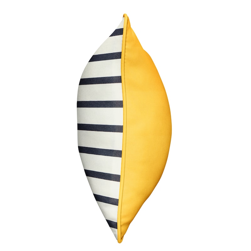 Sunbrella 2-sided Corded Lumbar Pillows (Set of 2) by Havenside Home