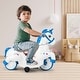 preview thumbnail 25 of 38, Costway 12V Kids Ride on Unicorn Toy with Training Wheels Music - See Details