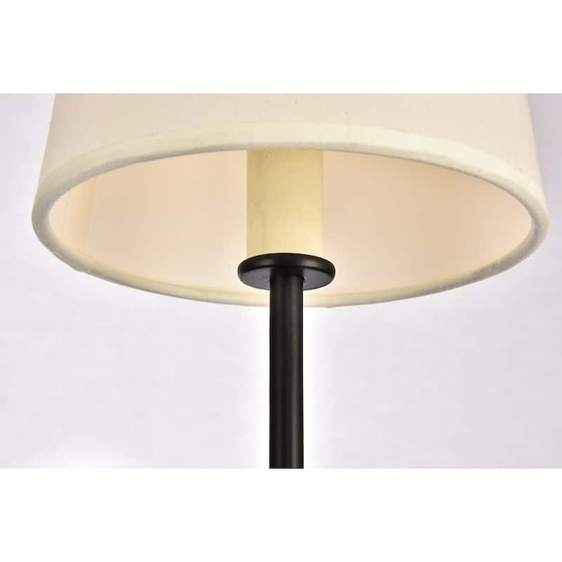 Mel Collection Wall Sconce D5.5 H15 Lt:1 Black Finish