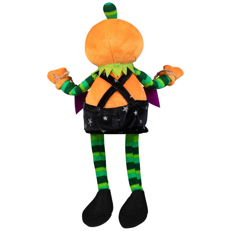 Jack O Lantern Halloween Decoration with Boo Banner- 14"