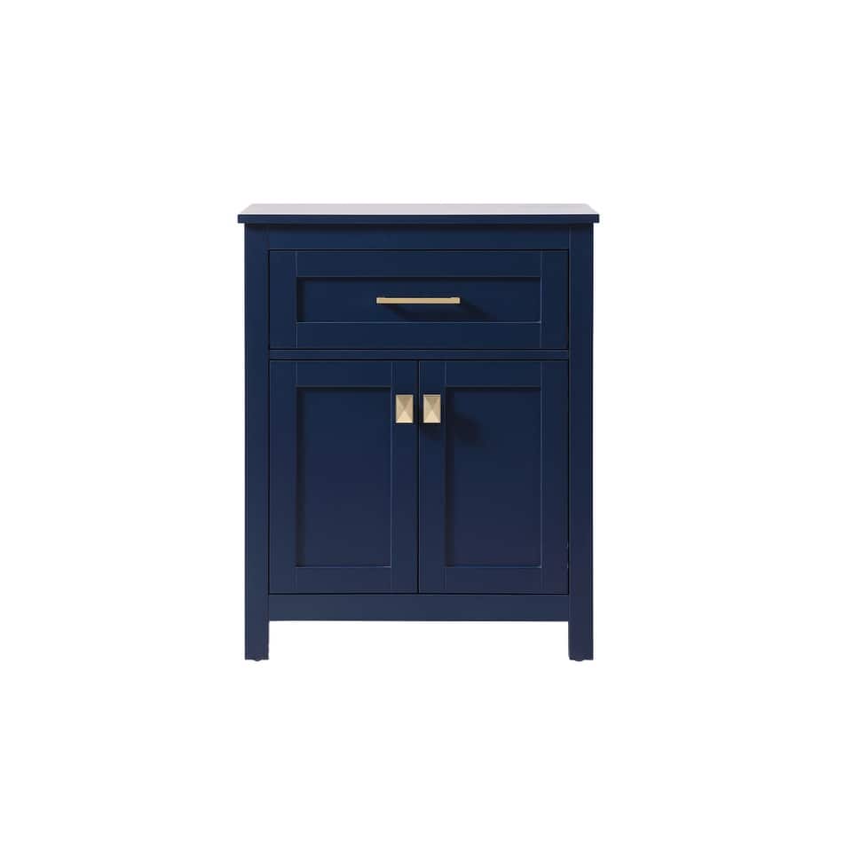 Indigo Home 24 Inch Bathroom Storage Freestanding Cabinet