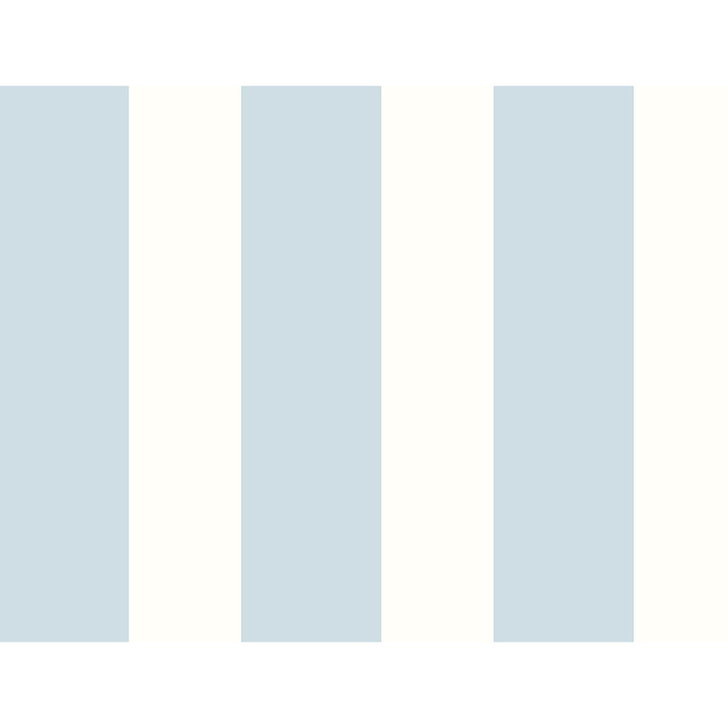 Luxe Haven Designer Stripe Peel and Stick Wallpaper - 27 in. W x 18 ft. L - Hampton Blue