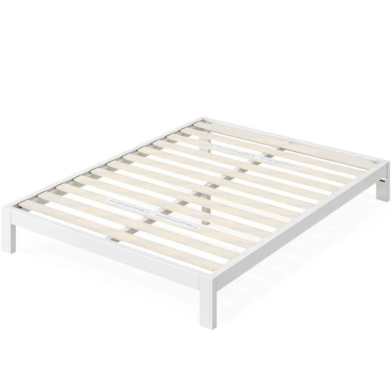 Priage by ZINUS Metal Platform Bed Frame - White - Queen