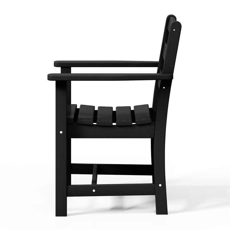 Polytrends Shoreside Patio Dining Arm Chair