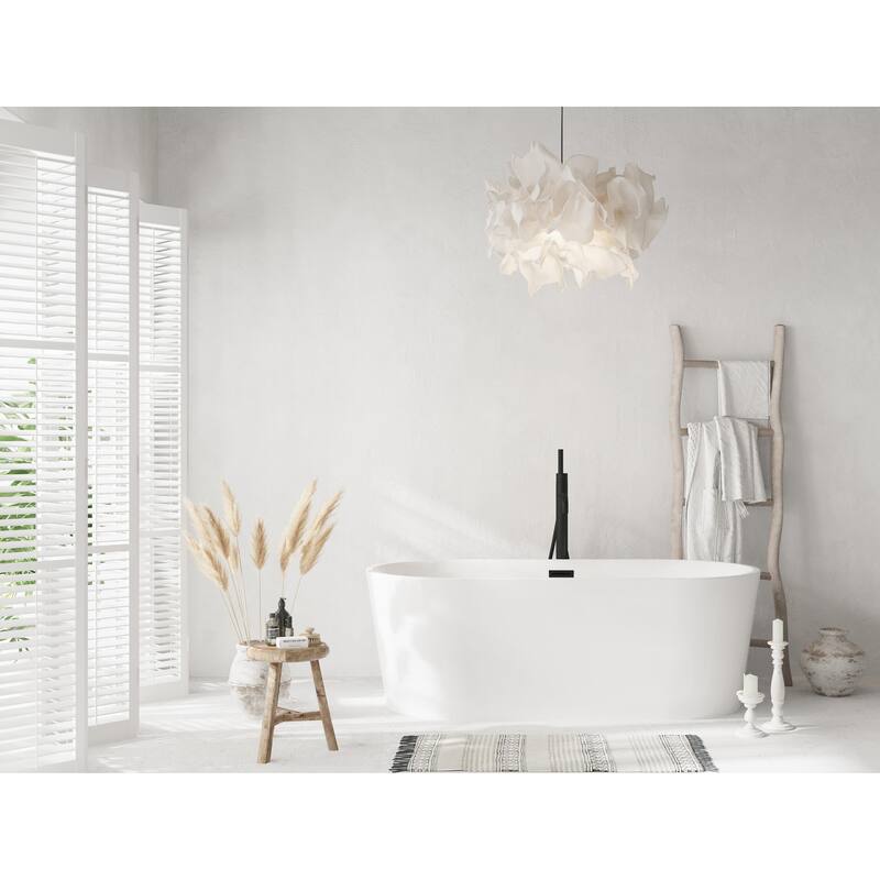 Melisande Bathtub in Glossy White