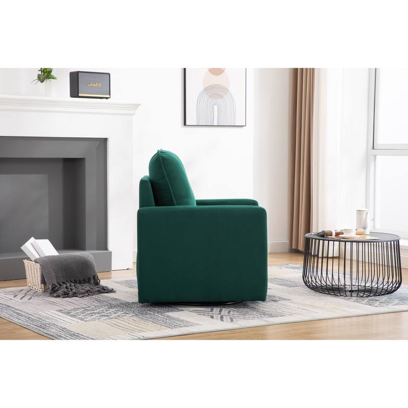 Swivel Barrel Chair, Round Accent Sofa Chair for Livingroom Bed Bath & Beyond 38441889