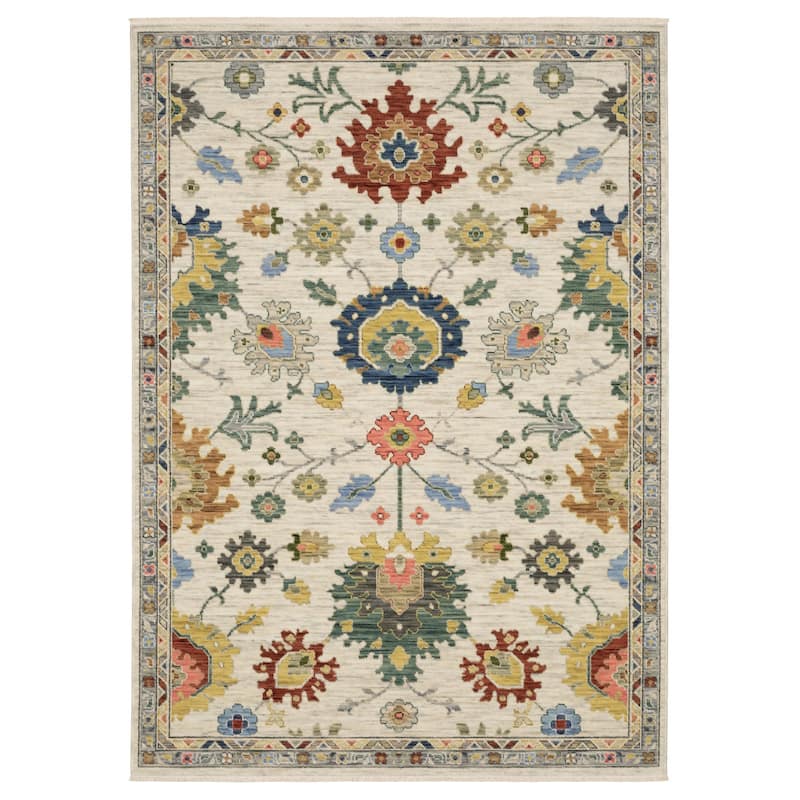 HomeRootsOriental Traditional Rectangle Area Rug