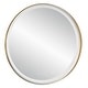 preview thumbnail 2 of 10, Uttermost Crofton Lighted Brass Round Mirror - 32"W x 32"H x 2.13"D
