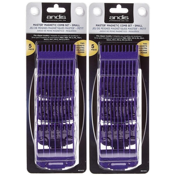 andis master magnetic comb set small 01410