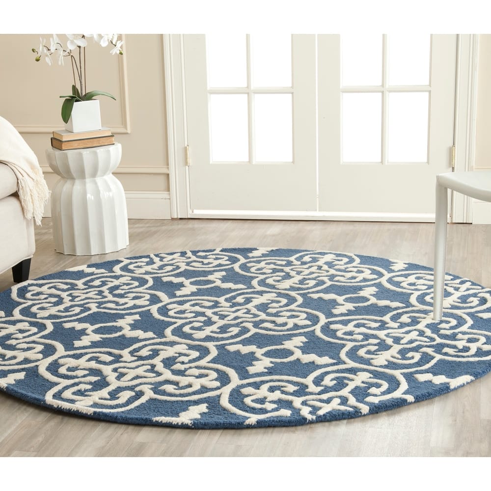 SAFAVIEH Handmade Cambridge Shigemi Modern Wool Rug