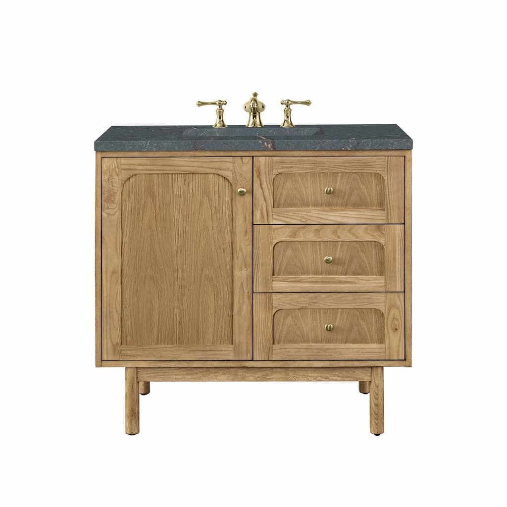 James Martin Vanities 545-V36-3PBL Laurent 36" Single Basin Wood