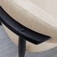 preview thumbnail 22 of 27, Modern Solid Wood Dining Chair with Upholstered Seat by GDFStudio