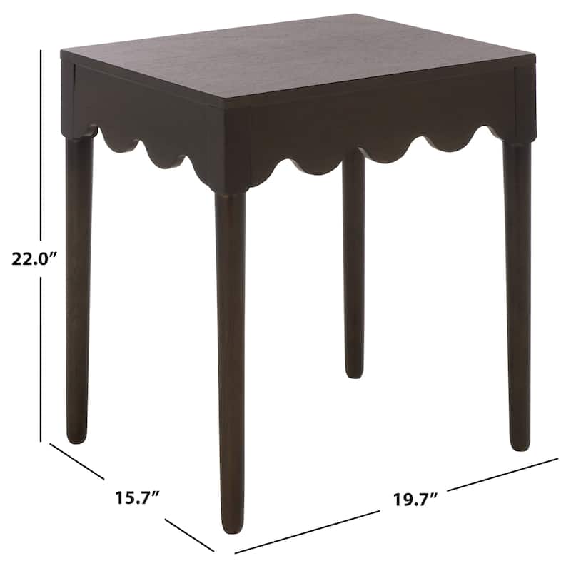 SAFAVIEH Home Neha Accent Table - 20"W x 16"D x 22"H