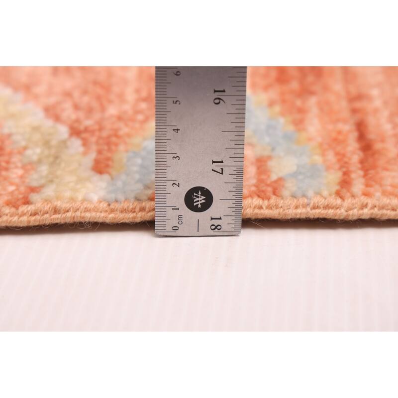 ECARPETGALLERY Hand-knotted Shalimar Rust Wool Rug - 9'0 x 12'0