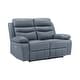 preview thumbnail 40 of 46, Fremont & Park Peperomia 3-Piece Leather Match Power Reclining Sofa Set