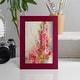 preview thumbnail 13 of 118, Flip Side -Framed Print w/glass-Cherry Red