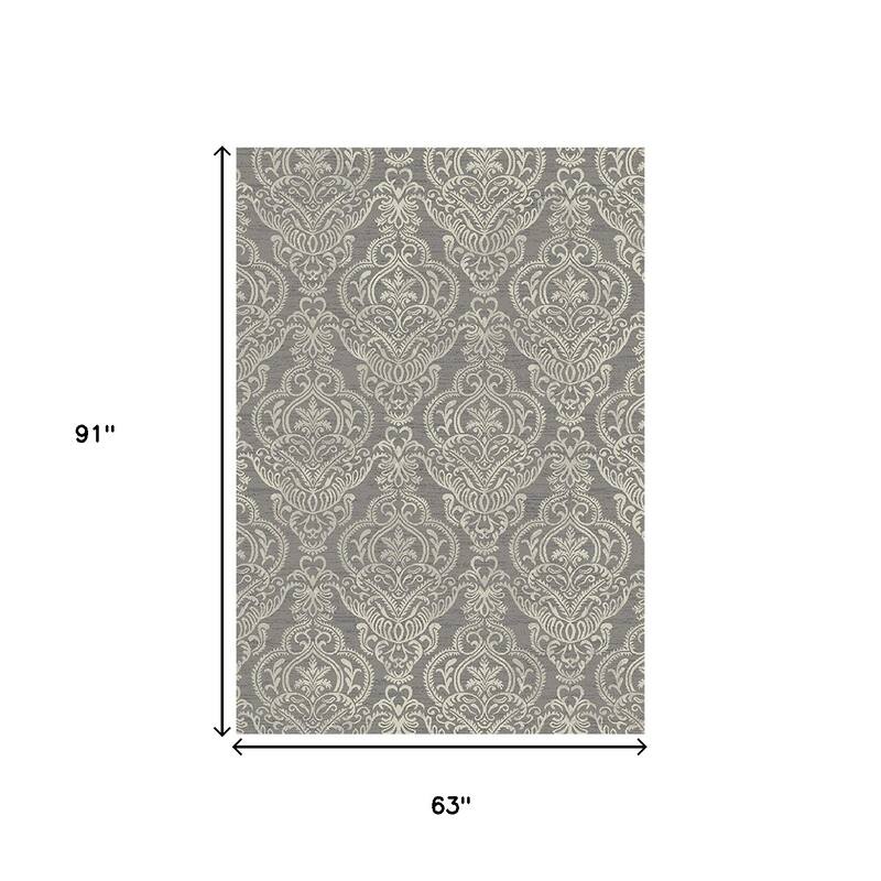 Guxi Stain Resistant Woven Area Rug By HomeRoots