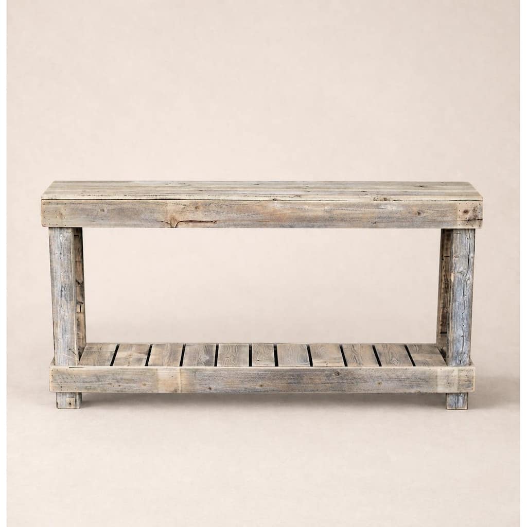 60 Inch Natural Luxe Console