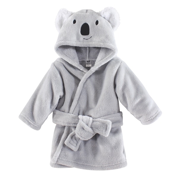 slide 1 of 1, Hudson Baby Infant Plush Animal Face Bathrobe, Koala, 0-9 Months - Koala - 0-9 Months 0-9 Months - Koala