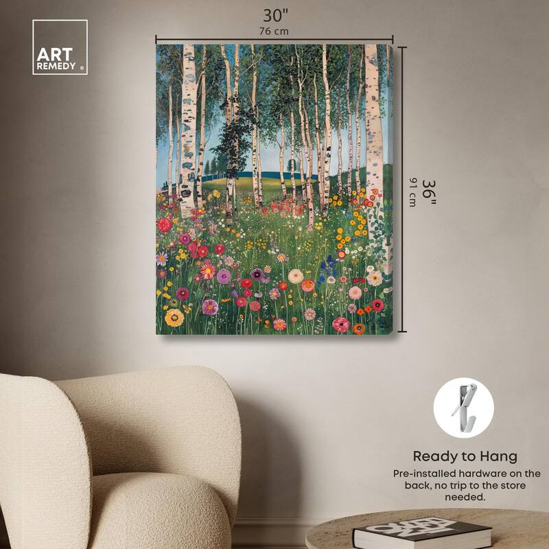 Aspen Aura Canvas by Art Remedy, Gallery Wrapped