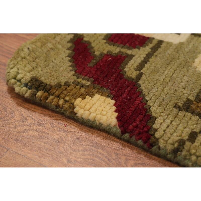 All-Over Floral Indian Area Rug 6x10 - 10' 1'' X 6' 5''