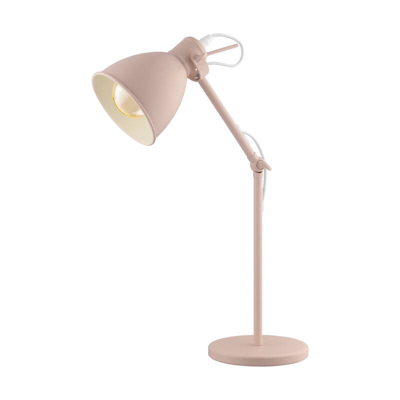 Eglo Priddy Pastel 1-light Pastel Apricot Desk Lamp - Pastel Apricot - Pastel Apricot